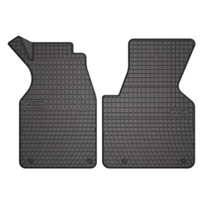 Imagem de FROGUM D0086 Conjunto de tapete chão Borracha à frente 2 preto medida VOLKSWAGEN: TRANSPORTER 4 Bus