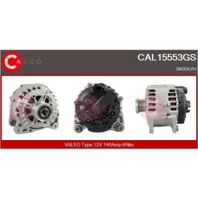 Imagem de CASCO CAL10326AS Alternador 12V 140A OPEL: Astra H Hatchback, GTC, Caravan, SAAB: 9 3 Carrinha, Sedan