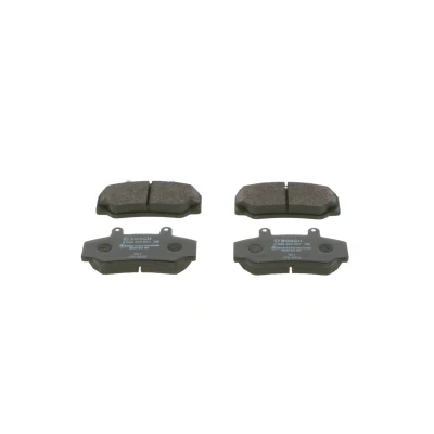 Imagem de BOSCH 0 986 460 961 Jogo de pastilhas para travão disco Baixo teor metálico VOLVO: 740 Sedan, 960 I Carrinha