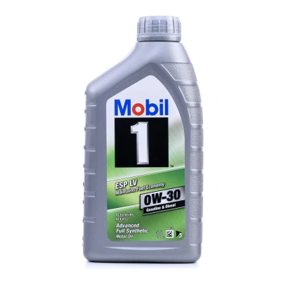 Imagem de Mobil 1 ESP LV 0W 30 1l Óleo do motor 154313 BMW: 3 Sedan, Touring, 5 RENAULT: CLIO 2, MEGANE 2 Kombi, PEUGEOT: 206 Hatchback