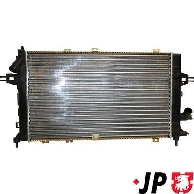 Imagem de JP GROUP 1214202900 Radiador, arrefecimento do motor Alumínio, Plástico 600 369 26 Caixa de velocidades manual OPEL: Astra H Caravan, Van