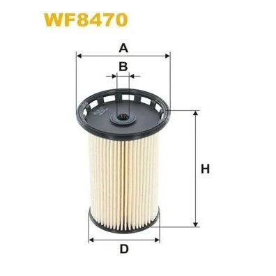 Imagem de Filtro combustível wix wf8470