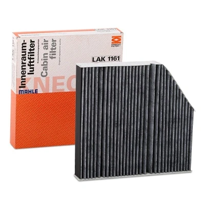 Imagem de MAHLE ORIGINAL LAK 1161 Filtro, ar do habitáculo Filtro de carvão ativado 260,0 243 40,0 MERCEDES BENZ: Classe C Sedan, E Sedan