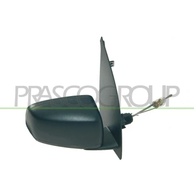 Imagem de Espelho retrovisor Prasco FT1227113P Premium à direita preto manual ajustável pelo interior, ajuste: por cabo de aço, convexo FIAT: Panda II Hatchback