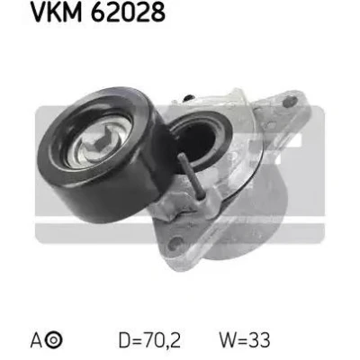 Imagem de SKF VKM 62028 Polia Tensora NISSAN: NP300 Navara Pick up, Camião de plataforma / Chassis