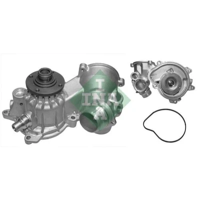 Imagem de INA 538 0180 10 Bomba de água para accionamento da correia trapezoidal estriada BMW: 5 Touring, Sedan, 6 Coupe