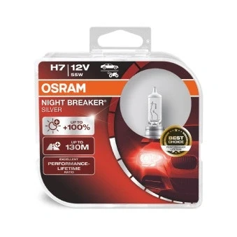 Imagem de OSRAM 64210NBS HCB Lâmpada, farol de longo alcance H7 12V 55W 4300K Halogéneo FIAT: Doblo II Camião plataforma/Chassis, Punto Hatchback