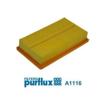 Imagem de PURFLUX A1116 Filtro de ar 49 158 280 Cartucho filtrante FIAT: Stilo Hatchback, Multi Wagon, Van / Carrinha