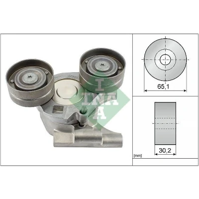 Imagem de INA 534 0682 10 Tensor, correia trapezoidal estriada