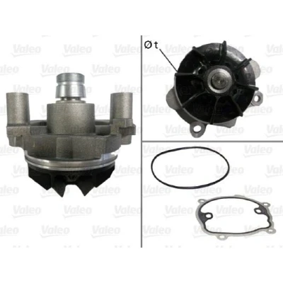 Imagem de VALEO 506709 Bomba de água sem polia com juntas tampa RENAULT: MASTER 2 Pritsche/Fahrgestell, ESPACE 3, TRAFIC Kasten, OPEL: Movano A Van