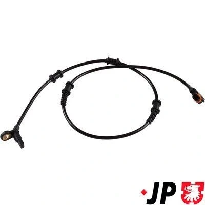 Imagem de JP GROUP 1397104400 Sensor de ABS Eixo dianteiro, lado esquerdo, direito activo 820 preto MERCEDES BENZ: Classe ML