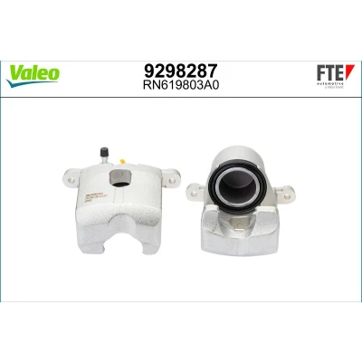 Imagem de FTE 9298287 Pinça de travão cinzento Ferro fundido Eixo dianteiro, lado direito sem suporte
