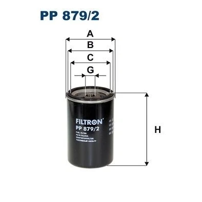 Imagem de Filtro de combustivel filtron pp879/2