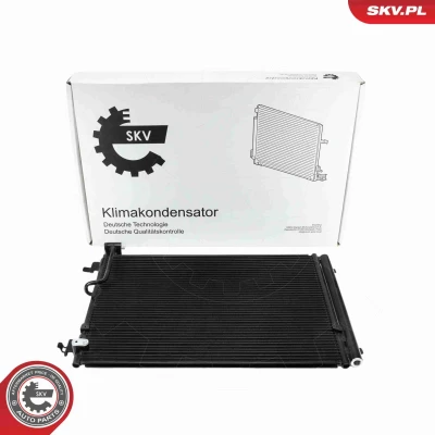 Imagem de ESEN SKV 86SKV485 Condensador com secador Alumínio 676mm AUDI: A8 D4 (4H2, 4H8, 4HC, 4HL) 3.0 TFSI quattro, TDI S8 4.0 quattro