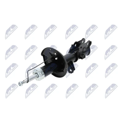Imagem de NTY A HY 501 Amortecedor Eixo dianteiro, lado esquerdo Pressão do gás com assento de mola cavilha em cima HYUNDAI: Getz (TB) 1.3, 1.4 i