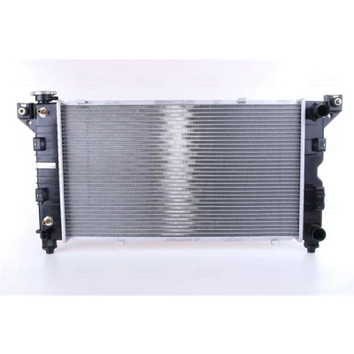 Imagem de NISSENS 60984 Radiador, arrefecimento do motor Alumínio 667 383 32 Aletas de refrigeração soldadas CHRYSLER: VOYAGER / Grand 3, 4