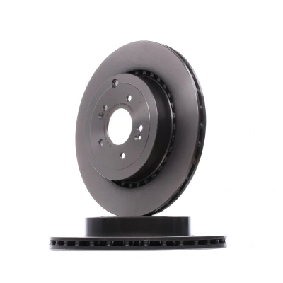 Imagem de BREMBO 09.D028.11 Disco de travão 340 22 5 interior ventilado revestido alto carbono com parafusos