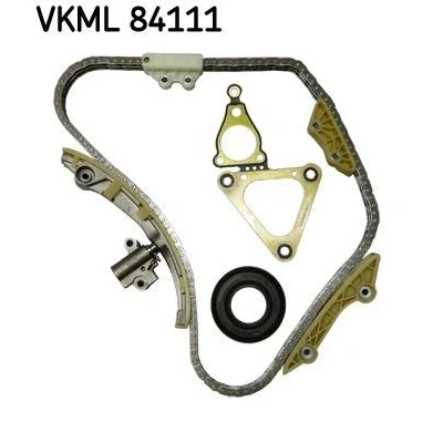 Imagem de SKF VKML 84111 Jogo de correntes distribuição Sem carreto do veio excêntricos, da cambota dupla, Corrente fechada