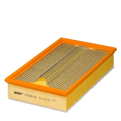 Imagem de HENGST FILTER E242L01 Filtro de ar 68 190 335 Cartucho filtrante MERCEDES BENZ: Classe E Sedan, T modell, G SUV