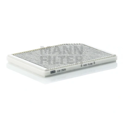 Imagem de MANN FILTER CUK 2525 Filtro, ar do habitáculo Filtro de carvão ativado 170 229 19 RENAULT: LAGUNA 1 Grandtour,