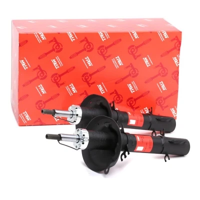 Imagem de TRW JGM215T Amortecedor Eixo dianteiro Pressão do gás 50 Tubo duplo com assento de mola cavilha em cima M14x1,5 TWIN VOLKSWAGEN: Golf 4