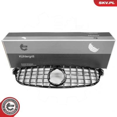 Imagem de ESEN SKV 66SKV535 Grelha de Radiador prateado sem câmara MERCEDES BENZ: Classe C T modell, Coupe