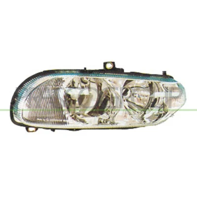 Imagem de PRASCO AA0804924 Farol Principal esquerda H1, H7 branco com luz intermitente para circulação pela direita sem motor de regulação do alcance dos faróis