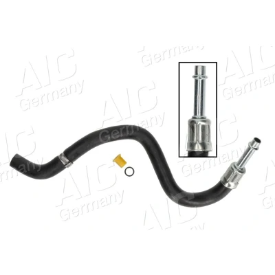 Imagem de AIC 58522 tubo hidráulico, direcção do de refrigeração para o depósito compensação movimento retorno BMW: 5 Sedan, Touring