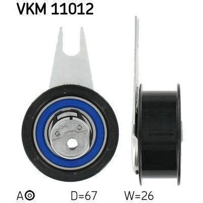 Imagem de SKF VKM 11012 Rolo tensor, correia dentada VOLKSWAGEN: GOLF 3, Passat B3/B4 Variant, AUDI: 80 B4 Avant