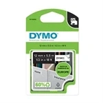 Imagem de Etiquetas Duráveis DYMO D1 Preto sobre Branco 12mm x 5,5m Poliéster Bélgica