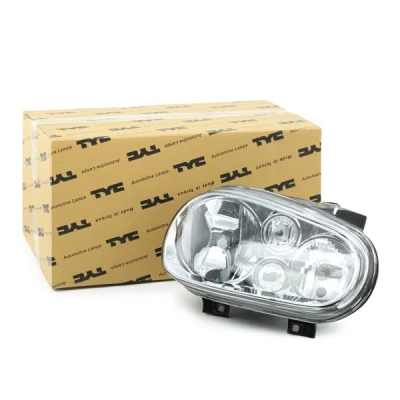 Imagem de TYC 20 5385 18 2 Farol Principal à direita H7, H1 sem faróis de nevoeiro para circulação pela motor elétrico VOLKSWAGEN: Golf 4 Variant