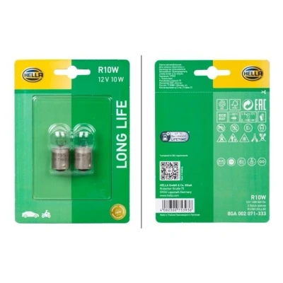 Imagem de HELLA 8GA 002 071 333 Lâmpada R10W 12 10 VOLKSWAGEN: Golf 4