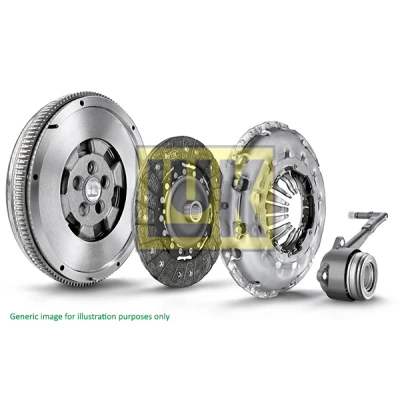 Imagem de LuK 600 0410 00 Kit de Embraiagem com desembraiagem central volante do motor, jogo parafusos HYUNDAI: Santa Fe II (CM) 2.2 CRDi GLS 4x4