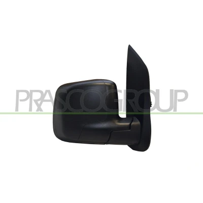 Imagem de Espelho retrovisor Prasco FT9077113 à direita preto manual ajustável pelo interior CITROËN: Nemo Van, Carrinha, FIAT: Fiorino III Van / Carrinha