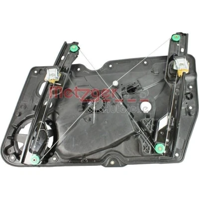 Imagem de Metzger Elevador de vidro à frente, lado esquerdo elétrico sem motor elétrico, com suporte base 2160311 VOLKSWAGEN: GOLF 6