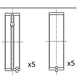Imagem de FAI AutoParts BM1069 STD Chumaceira da cambota RENAULT: ESPACE 4, MASTER 2 Kasten, Bus