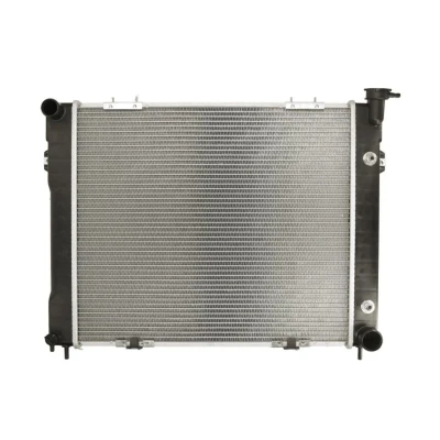 Imagem de NRF EASY FIT 50202 Radiador, arrefecimento do motor Alumínio 565 502 38 com componentes de montagem Aletas refrigeração soldadas