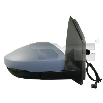 Imagem de Espelho retrovisor Tyc 337 0183 à direita com subcapa convexo, ajuste: por cabo de aço VOLKSWAGEN: Polo V Hatchback