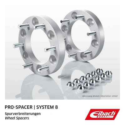 Imagem de EIBACH Pro Spacer S90 8 25 002 Alargamento de via 6 139,7 HYUNDAI: GALLOPER 2, TOYOTA: HILUX 3 Pick up, 4Runner, OPEL: Monterey A