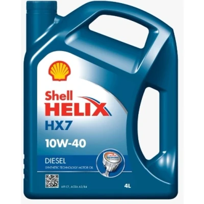 Imagem de Shell Helix HX7 DIESEL 10W 40 4l Óleo do motor 550040425 MERCEDES BENZ: 190, Classe C Sedan, A, RENAULT: Clio 2, MEGANE 2 Kombi, 4