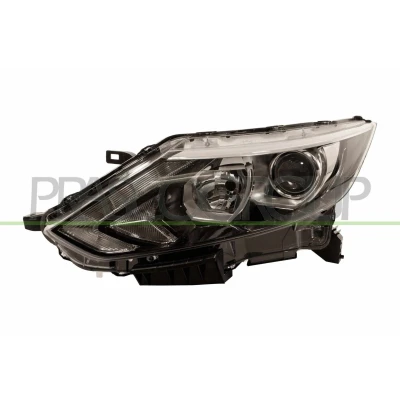 Imagem de PRASCO DS7124904 Farol Principal esquerda H11, H7 com luz de circulação diurna (LED) sem motor regulação do alcance dos faróis NISSAN: Qashqai 2