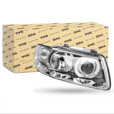 Imagem de TYC 20 0117 05 2 Farol Principal à direita H7, H1 para circulação pela sem motor elétrico, com porta lâmpadas AUDI: A3 Hatchback endado,