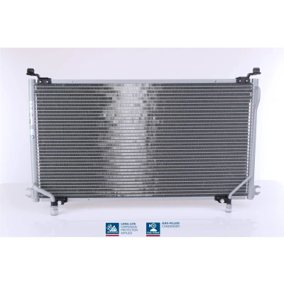 Imagem de NISSENS 94863 Condensador sem secador Alumínio 680 R 134a NISSAN: TERRANO 2