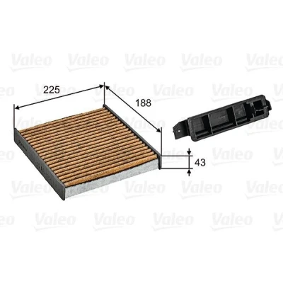 Imagem de VALEO 701030 Filtro, ar do habitáculo RENAULT: Clio 3, III Grandtour, Duster, DACIA: Duster SUV, LOGAN MCV 2, II, NISSAN: MICRA 3