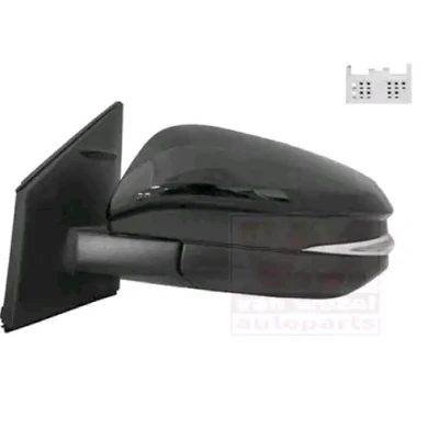 Imagem de Espelho retrovisor Van Wezel 5473817 esquerda repintável completo, convexo, para regulação eléctrica dos espelhos, dobrável electricamente, aq