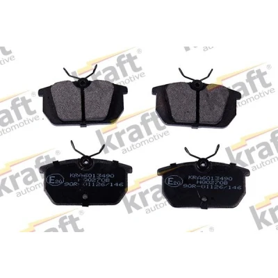 Imagem de KRAFT 6013490 Jogo de pastilhas para travão disco Eixo traseiro FIAT: Punto I Hatchback, BRAVO 1, Coupe, ALFA ROMEO: 155, Spider, 33 Hatchback