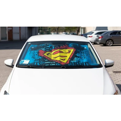 Imagem de Pala de sol frontal com logótipo superman 130 x 70 cm