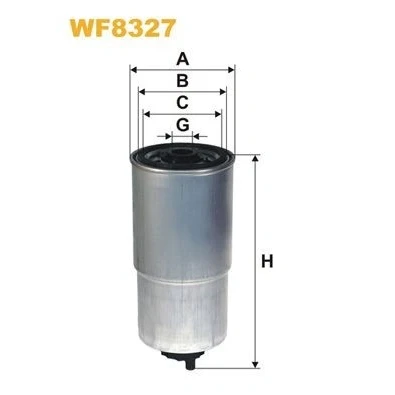 Imagem de Filtro combustível wix wf8327