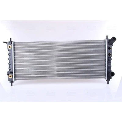 Imagem de NISSENS 63298 Radiador, arrefecimento do motor Alumínio 680 285 23 Aletas de refrigeração unidas mecanicamente OPEL: Corsa B Hatchback
