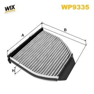 Imagem de Filtros habitáculo carvão ativado wix filters wp9335